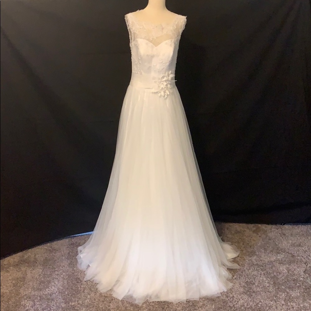 Ellis of London bridal wedding sample dress sz 12